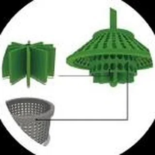 Polyurethane flotation stator and rotor