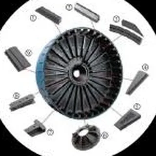 Mill rubber liner set