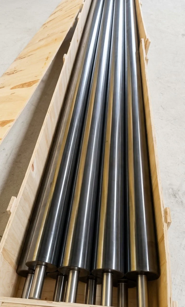 Precision steel rollers