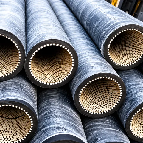Ceramic Lined Rubber Hose